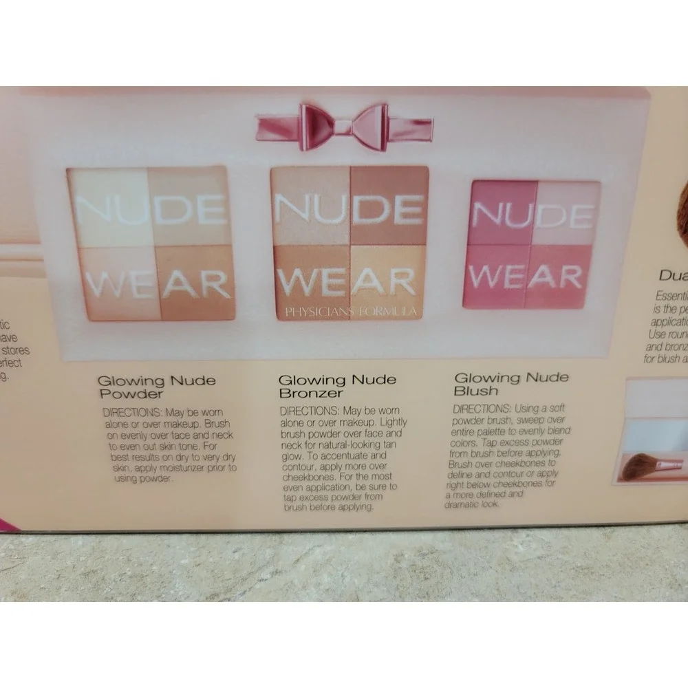 Physicians Formula Nude Wear Eyeshadow Palette Makeup Kit Case Brush NEW - Picture 10 of 16